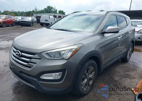 2014 Hyundai Santa Fe Sport 2.4L из США, поврежденный, VIN 5XYZUDLB8EG142971